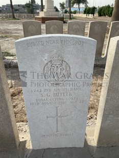 BAGHDAD (NORTH GATE) WAR CEMETERY - BUTLER, SIDNEY GEORGE